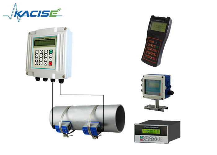 Hydraulic Ultrasonic Flow Meter RS485 Modbus Small Size For Liquid Mesurement