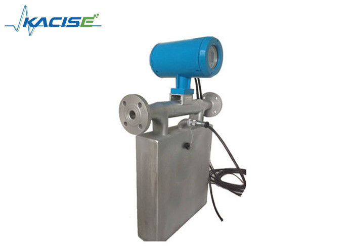 Crude Vegetable Oil Coriolis Mass Flow Meter Compact Design For Molasses