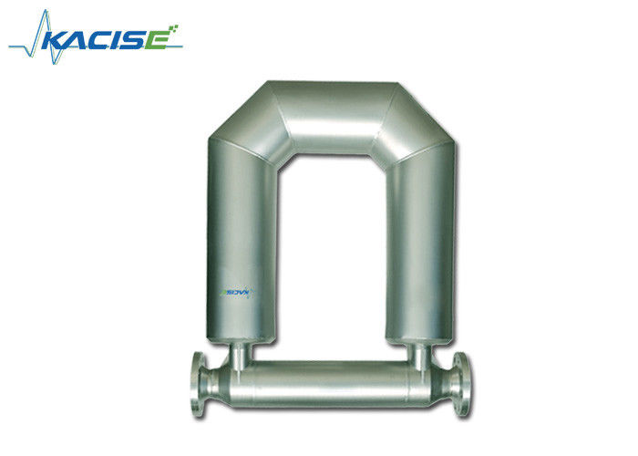 Stainless Steel Coriolis Mass Meter , Viscous Slurry Coriolis Effect Flow Meter