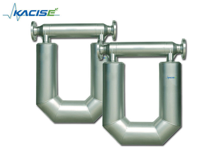 Stainless Steel Coriolis Mass Meter , Viscous Slurry Coriolis Effect Flow Meter