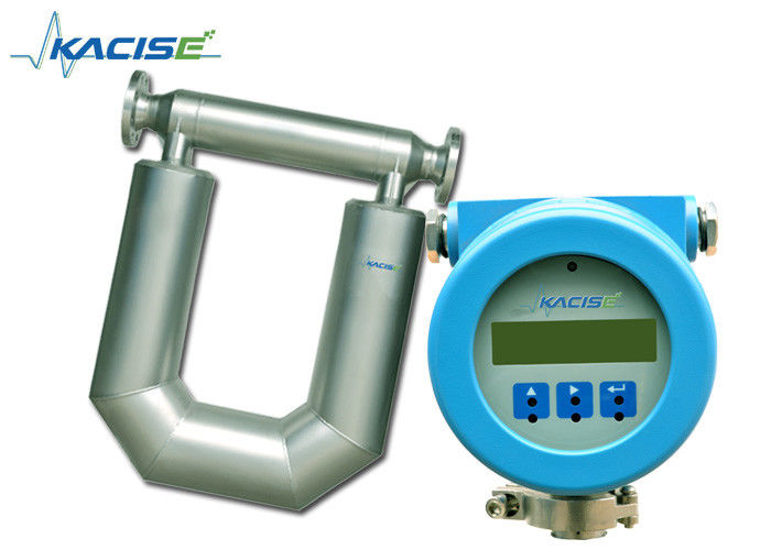 Stainless Steel LCD Display Viscous Slurry Coriolis Mass Flow Meter for High Accuracy Measurement