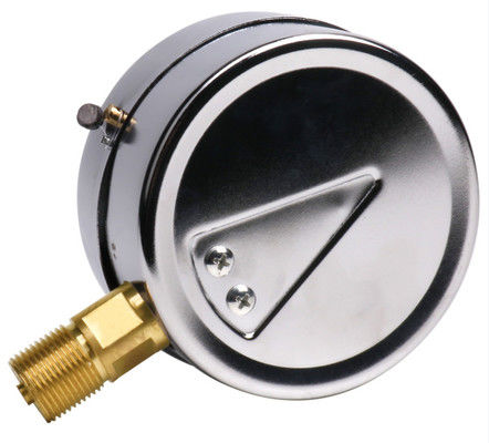 Stainless Steel KMC-YE-100 Pressure Gauge With IP65 Protection Grade And Measuring Range -1KPa-205KPa