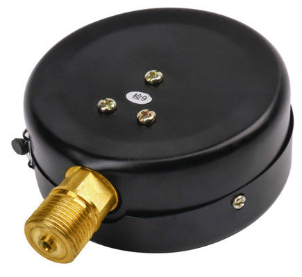 KMC-Y100 Industrial Pressure Gauge - 100mm Dial, M20×1.5 Radial Copper Connection, Iron Shell