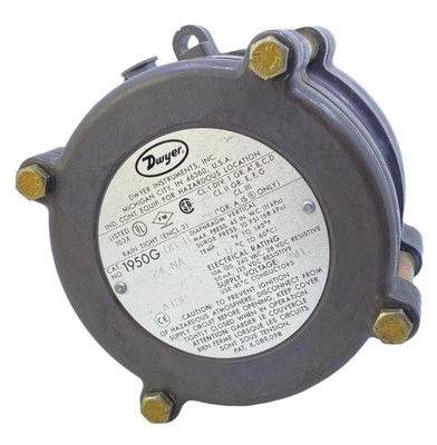 Dwyer Explosion-proof Differential Pressure Switch (Models 1950G-0-B-120-NA & 1950G-00-B-240)