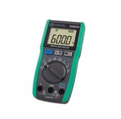 Kyoritsu 1021R Digital Multimeter with Open-loop Voltage < 3.0V and R03 (1.5V) × 2 Power Source for Auto Range Measurement