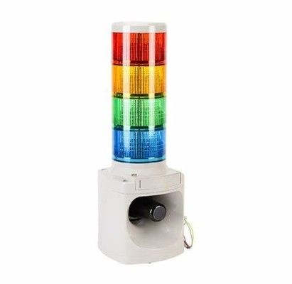 LKEH Series 40 mm Explosion-safe LED Signal Tower (Model LKEH-402FVF-RYGB-EX)