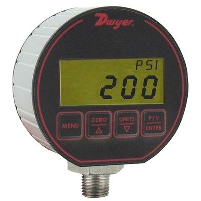Dwyer Series DPG Digital Pressure Gage Enclosure Rating Designed To Meet NEMA 4/4X IP66 Pressure Limit 2x Pressure Range