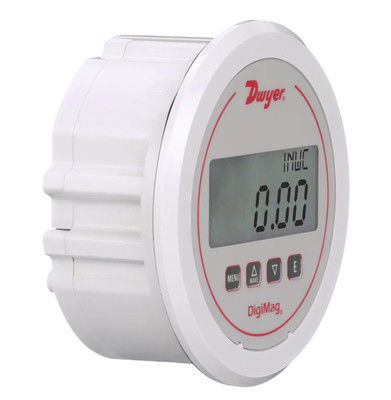 Dwyer DM-1000 DigiMag Digital Differential Pressure Gauge with ±1% Accuracy, Stainless Steel Material, and 1/8 NPT Connection