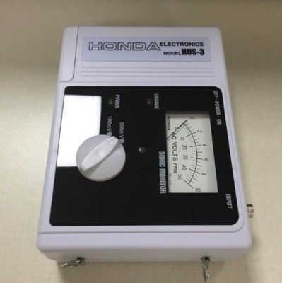Honda HUS-3 Ultrasonic Pressure Sensor with 10 KHz ~ 5 MHz Frequency Response, 85VAC-240VAC Charger, and 10mV-500mV Measuring Range