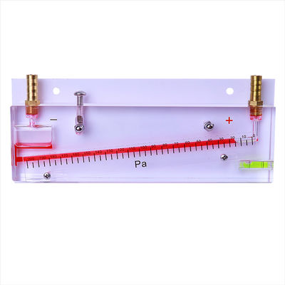 KMC-DP-200 Red Oil Micro Pressure Gauge for Civil Air Defense & Fire Protection
