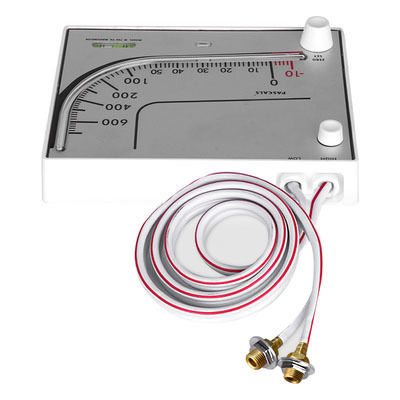KMC-700 Red Oil Differential Pressure Gauge for Aquaculture with ±3% Accuracy and Compact 190×150×32MM Design
