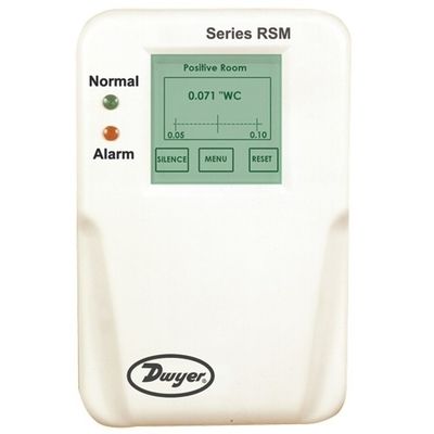AegisPress Precision Room Monitor with ±0.5% FS Accuracy and Selectable Output Signal for Hospital Isolation Wards