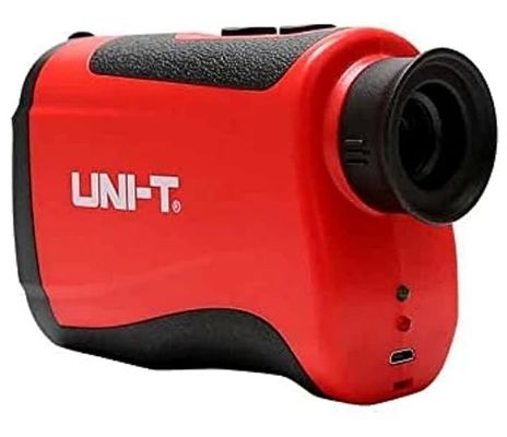 UNI-T LM1000 Laser Rangefinder with 450 Yards Range Multi-Measurement Capabilities and Compact Design