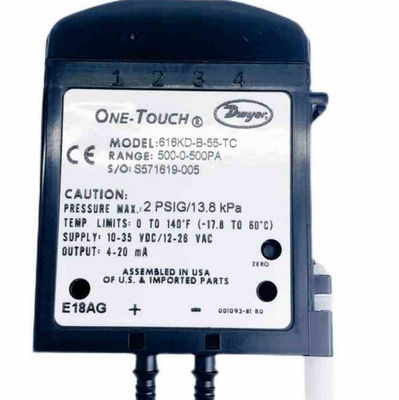 thumbnail image 2 of Dwyer 616KD-03 One-Touch Differential Pressure Transmitter – 0-5 Inwc – USA Made – E45AI 2 of 2
