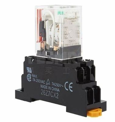 Omron MY2-GS General-Purpose Relay with 24VDC Operation, 662 Ω Coil Resistance, and DPDT Contact Form
