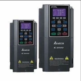 Delta VFD110C43A Variable Frequency Drive with Field Oriented Control Built-in PLC and Large LCD HMI Keypad