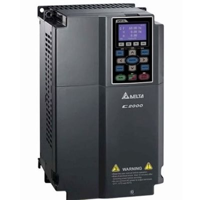 Delta VFD110C43A Variable Frequency Drive with Field Oriented Control Built-in PLC and Large LCD HMI Keypad