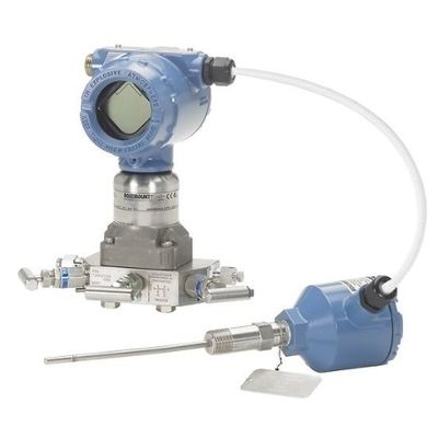 Rosemount 3051S Coplanar Pressure Transmitter with 316L SST Material, 200:1 Rangedown, and Advanced Diagnostics