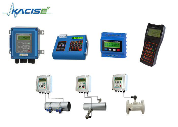 Hydraulic Ultrasonic Flow Meter RS485 Modbus Small Size For Liquid Mesurement