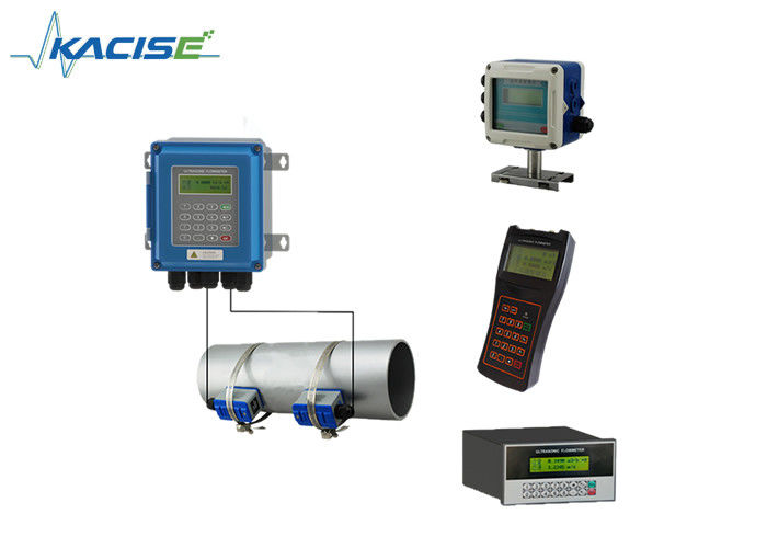 Ultrasonic Clamp On Flow Meter with Non-invasive Measurement for DN32~6000 Pipes and RS485 Modbus