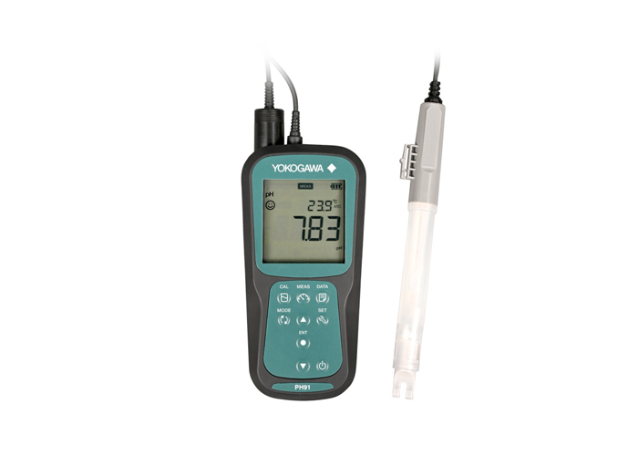 IP67 Portable pH Meter with Automatic Temperature Compensation and Large Backlit Display for Accurate Measurements