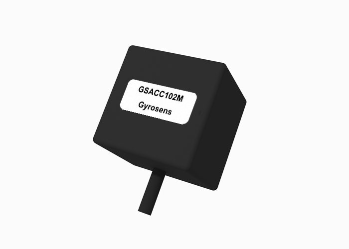 GSACC102M MEMS Accelerometer with ±10 g Range ≤ 1500 Hz Bandwidth and 100±30 mV/g Sensitivity for Mechanical Vibration Monitoring