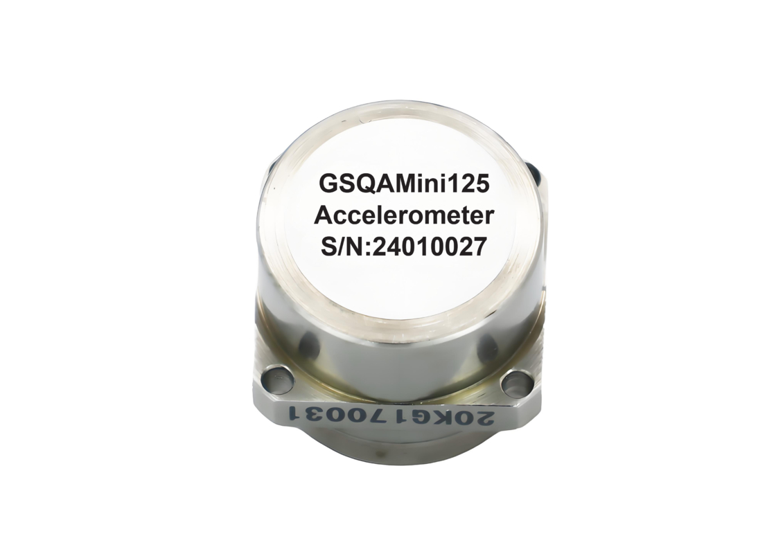 Mini Size Ø18.8×21 Quartz Flexible Accelerometer with Scale Factor 2.2~3.5mA/g and Bias Repeatability ≤100ug