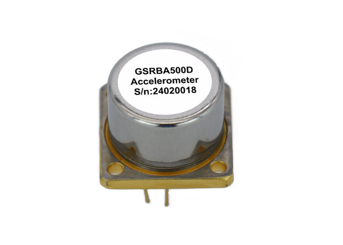 GSRBA500D Quartz Flexible Accelerometer with ±70g Range Small Size and High Precision for Aerospace and Military Applications