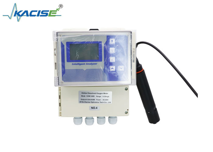 Wall Mounted Online Optical DO Meter with 0.00-20.00mg/L Measuring Range ±2%F.S. Accuracy and 0.01mg/L Resolution