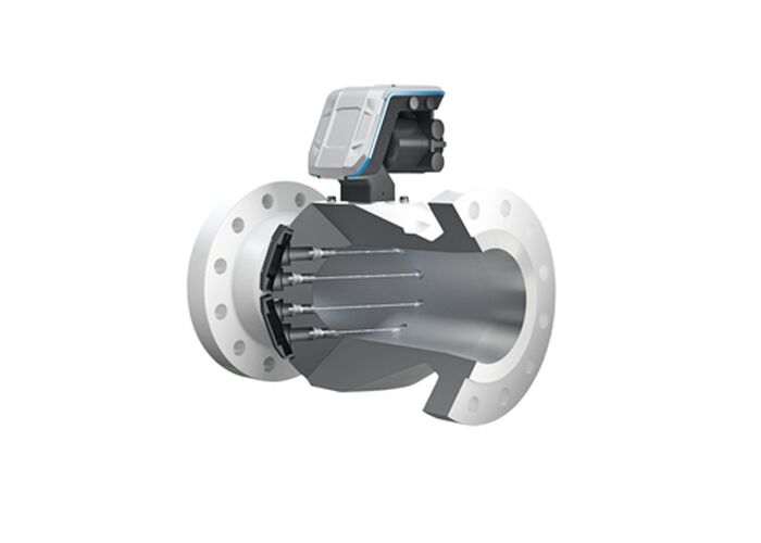 FLOWSIC600-XT Ultrasonic Flowmeter with OIML R 137 Compliance for 30% Hydrogen Measurement and PowerIn Backup