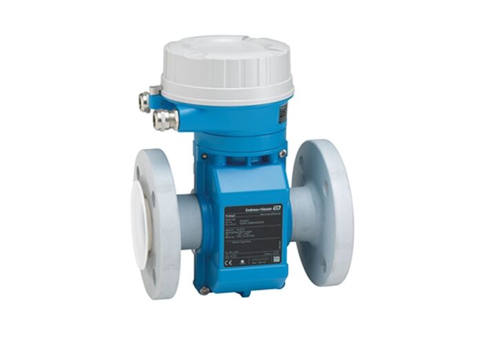 Proline Promag E 100 Electromagnetic Flowmeter with Ultra-Compact Transmitter Heartbeat Technology and IP67 Protection