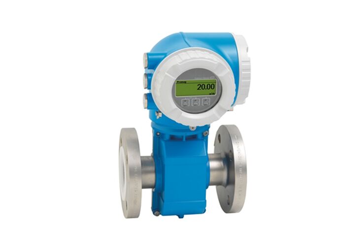 Proline Promag P 300 Electromagnetic Flowmeter for Corrosion Resistant and High Temperature Process Applications with Compact Transmitter