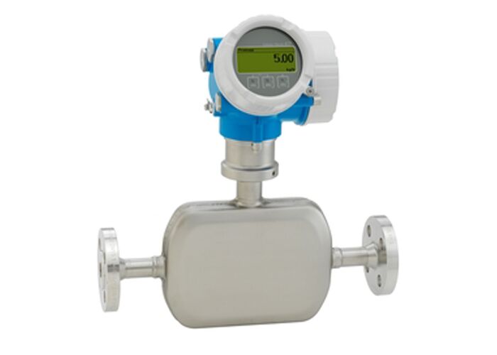 Proline Promass A 200 Coriolis Flowmeter with 0 to 450 kg/h Measuring Range for Industrial Use