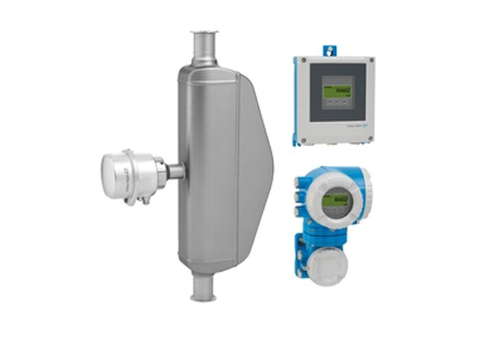 Promass S 500 Coriolis Flowmeter with Hygienic Design, Self-Drainable Single-Tube System, and Multivariable Measurement