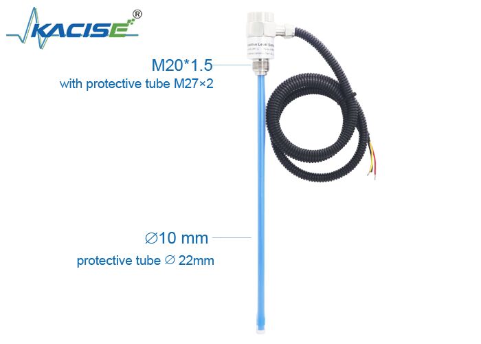 KSLV651-A Compact Level Sensor with IP68 Protection FEP Probe and Self-adaptive Measurement