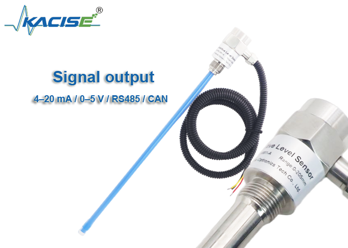KSLV651-A Compact Intelligent Level Sensor with IP68 Protection FEP Probe Material and Long-term Stability ≤0.1% FS/year