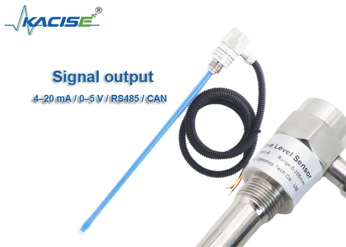 KSLV651-A Compact Level Sensor with IP68 Protection FEP Probe and Self-adaptive Measurement
