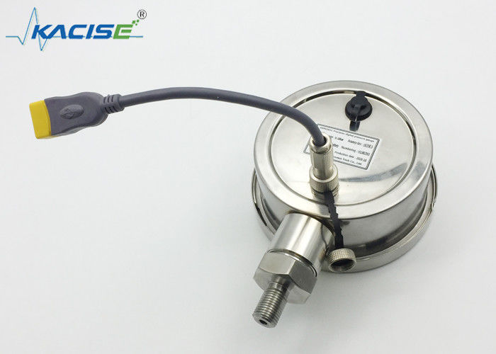 High Precision 0.05%FS Digital Pressure Gauge with Data Logger and Rechargeable Lithium Battery Featuring Touch Button