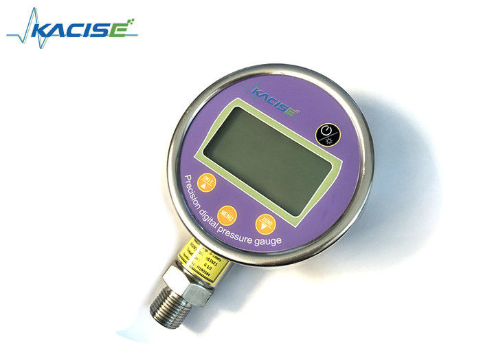 High Accuracy 0.05%FS Digital Pressure Gauge with USB Connected Data Logger and IP66 Rating