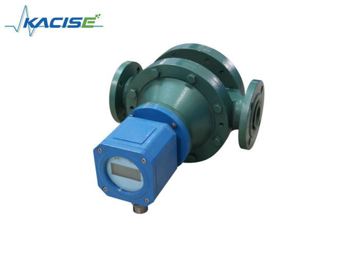Cast Iron Material 0.5% Accuracy Oval Gear Flowmeter for Fuel Oil Measurement