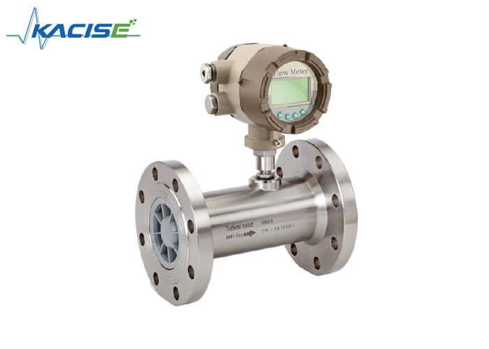 KXTUF Flanged Type Digital Diesel Fuel Liquid Water Turbine Flow Meter High Accuracy 4-20ma Output