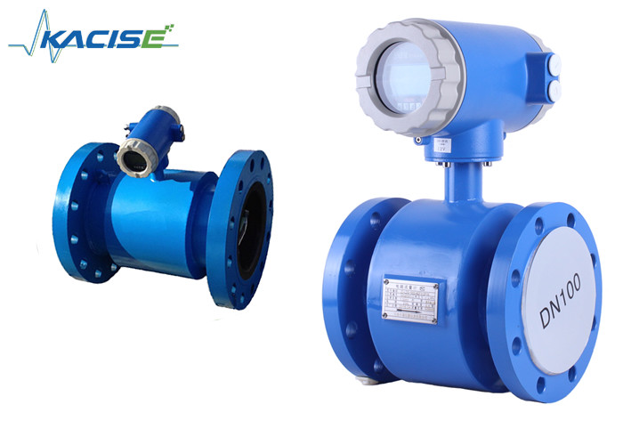 Intelligent Electromagnetic Flow Meter IP68 Water Magnetic RS485 Output