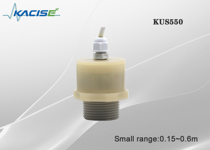 Smallest Or Miniature Liquid Level Ultrasonic Transducer Sensor PVDF Material