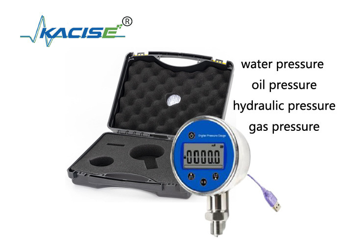 IP66 High Accuracy Precision Pressure Sensor Digital Storage Hydraulic Pressure Gauge