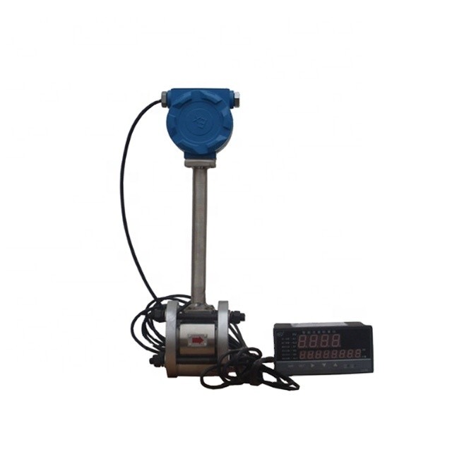 Remote Type Vortex Flow Meter Wear Resistance High Stability With Totalizer