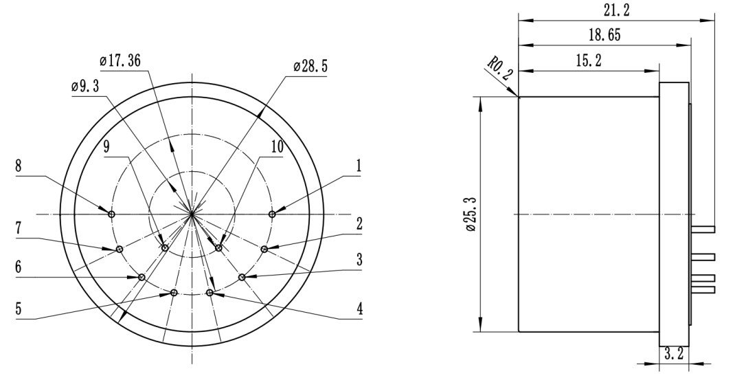 High Sensitivity ±30g Accelerometer Sensor For Industrial Applications