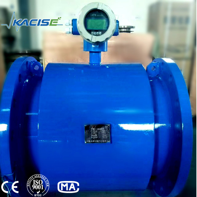 KEF Small Diameter Electromagnetic Flow Meter Intelligent 4ma Sea Water Hydrochloric Acid