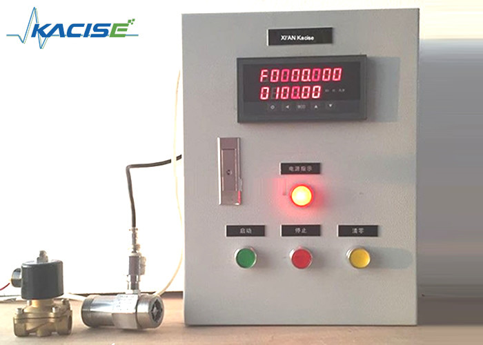 Kacise Diesel Fuel Flow Meter , Vegetable Oil Flow Meter With Batch Controller