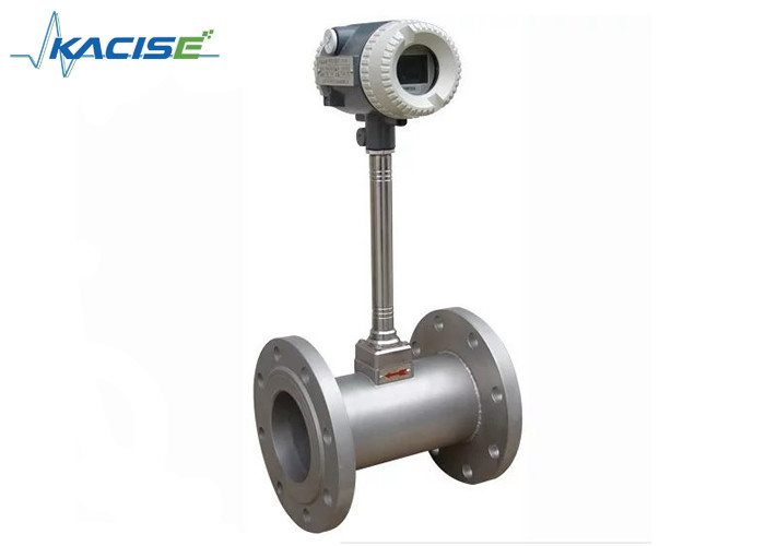 Pipeline Type Flanged Vortex Flow Meter Automatic Control High Stability