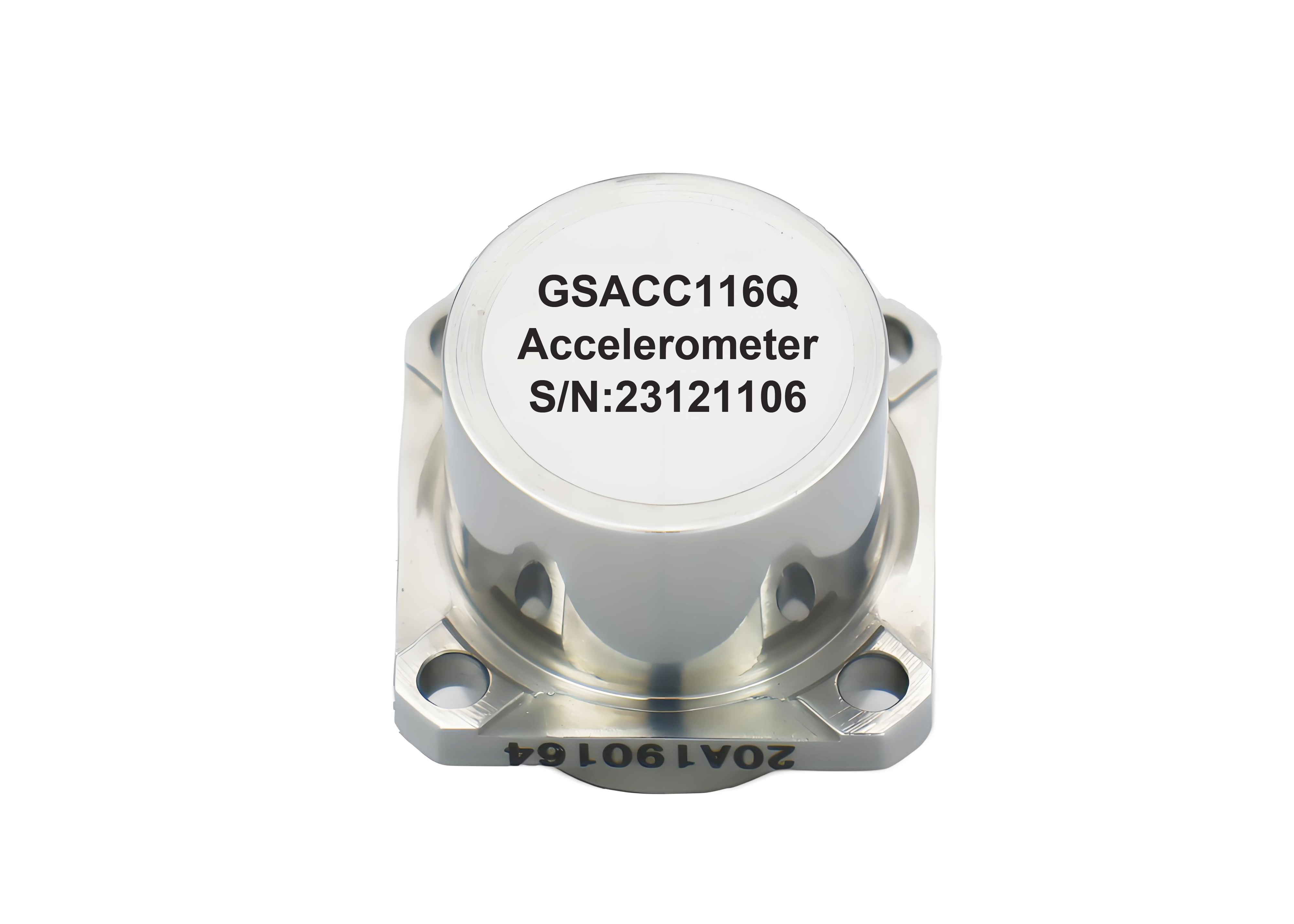 Accelerometer G GSACC116Q Quartz Flexible Accelerometer with ±80g Range ≤40ug Bias ...